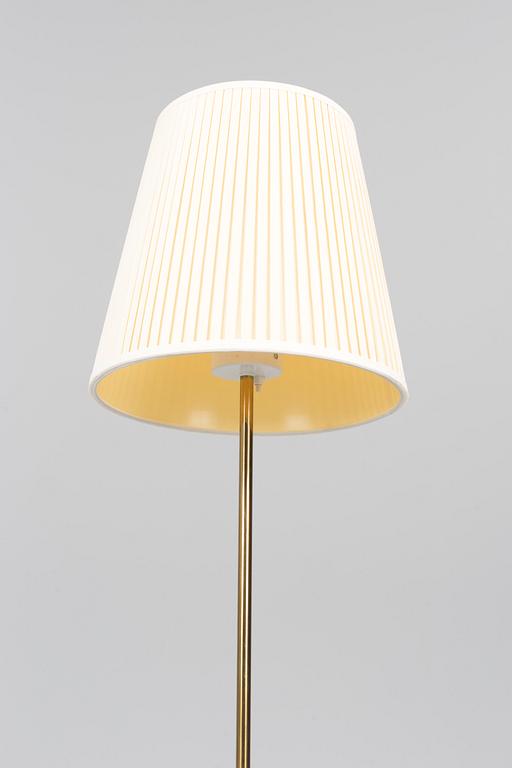 A floor lamp, brass, Fagerhults, Sweden, 20 th century.