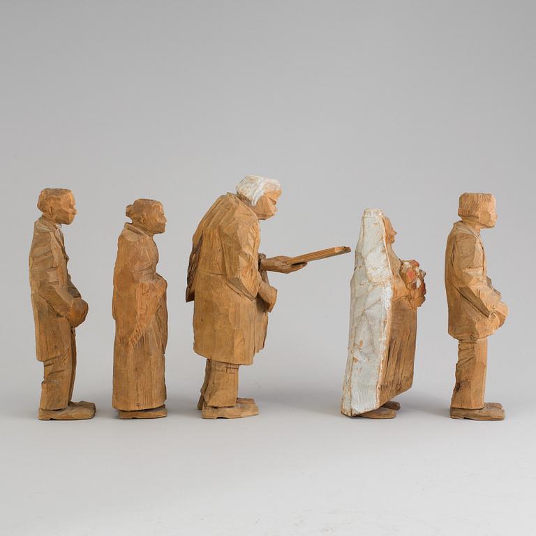 AXEL PETERSSON DÖDERHULTARN, Skulpturgrupp, "Bröllop".