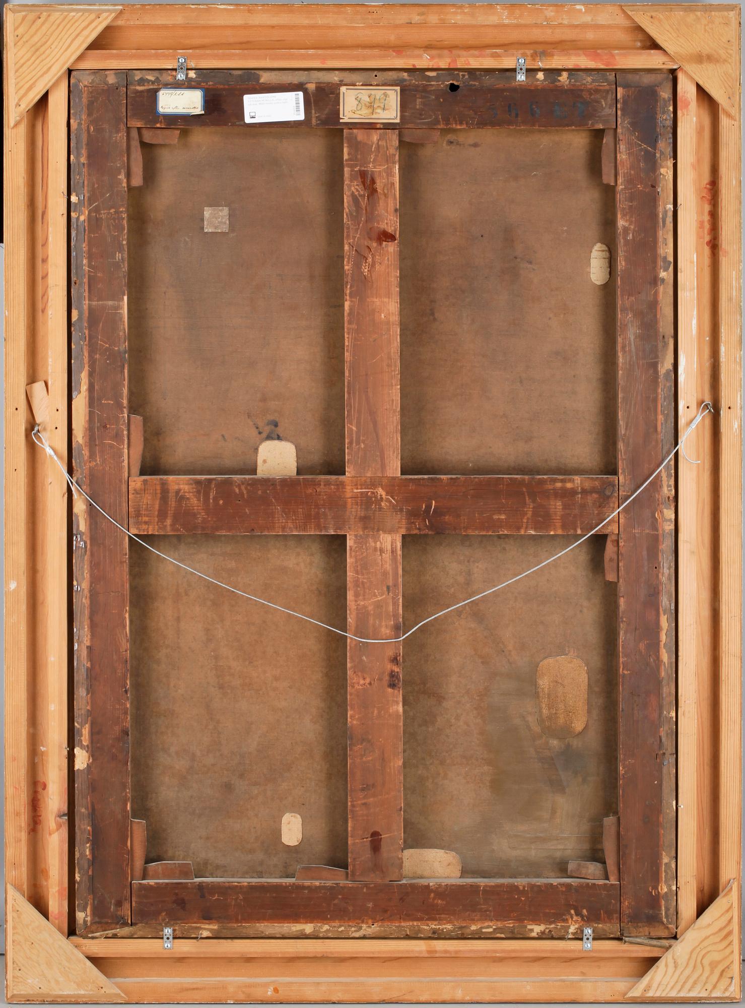 BARTOLOMÉ ESTEBAN MURILLO, efter, olja på duk, 1800-talets andra hälft.