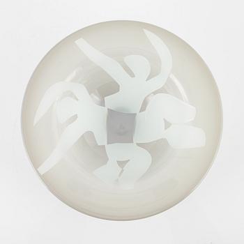 Klas-Göran Tinbäck, skulpturer, 2 st samt skålfat.