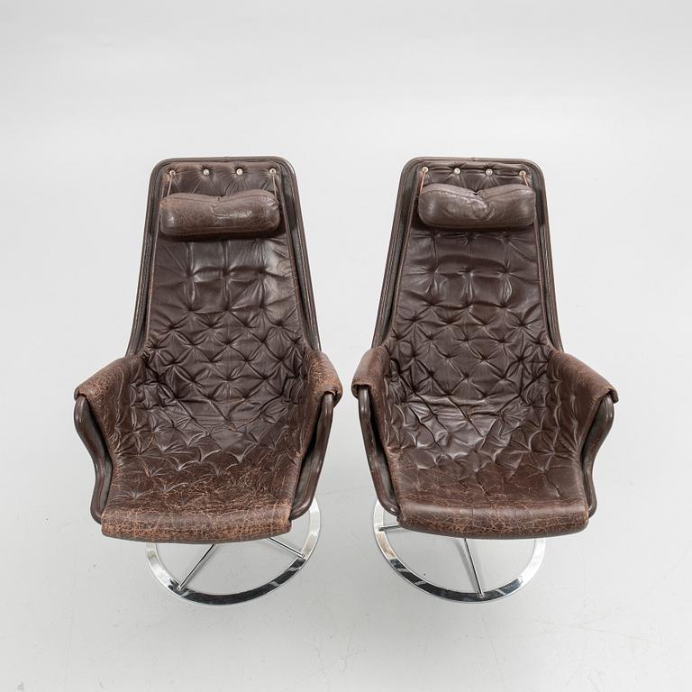 Bruno Mathsson, armchairs, a pair, "Jetson" Dux, second half of the 20th century.