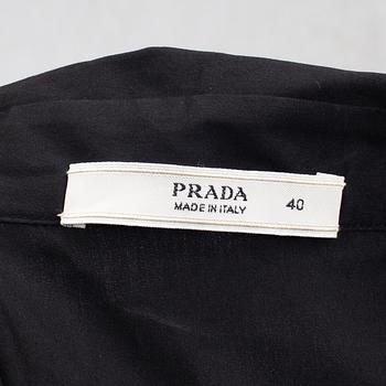 PRADA, a cotton blouse, Italian size 40.