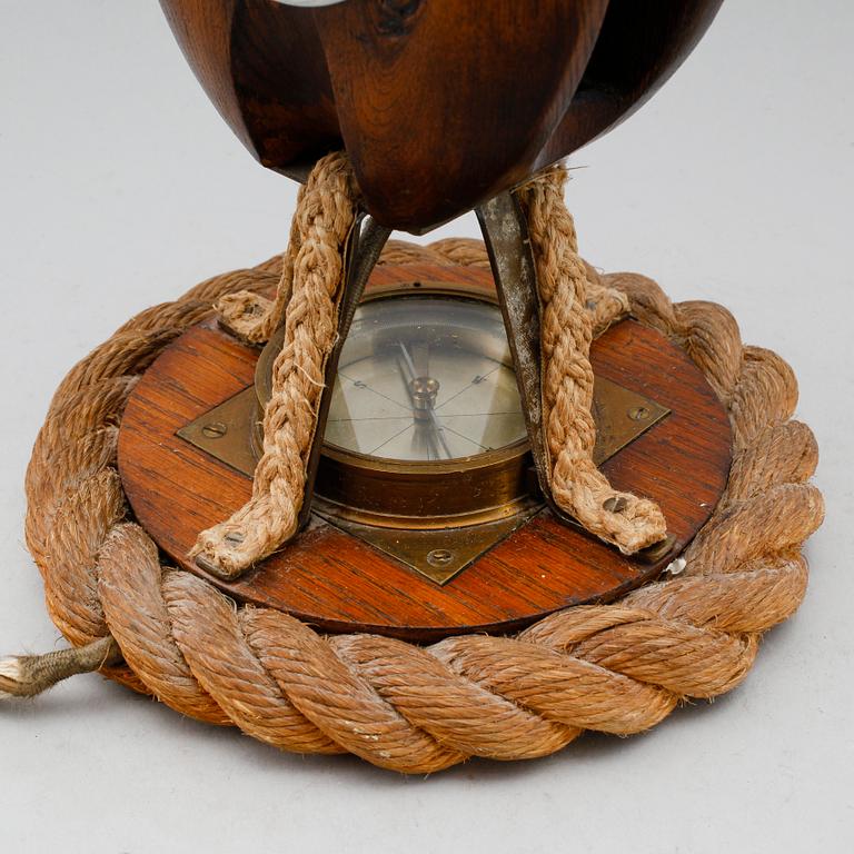 BORDSLAMPA, 1900-talets första hälft.