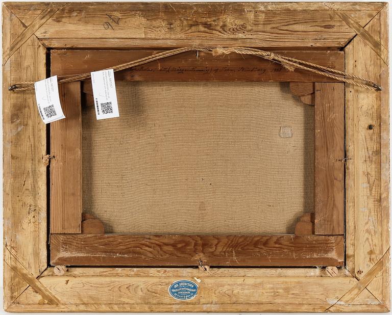 JOHAN KINDBORG, olja på duk, signerad och daterad 81.