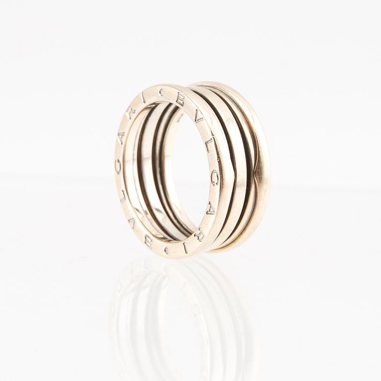 Bulgari ring "B.Zero1" 18K vitguld.