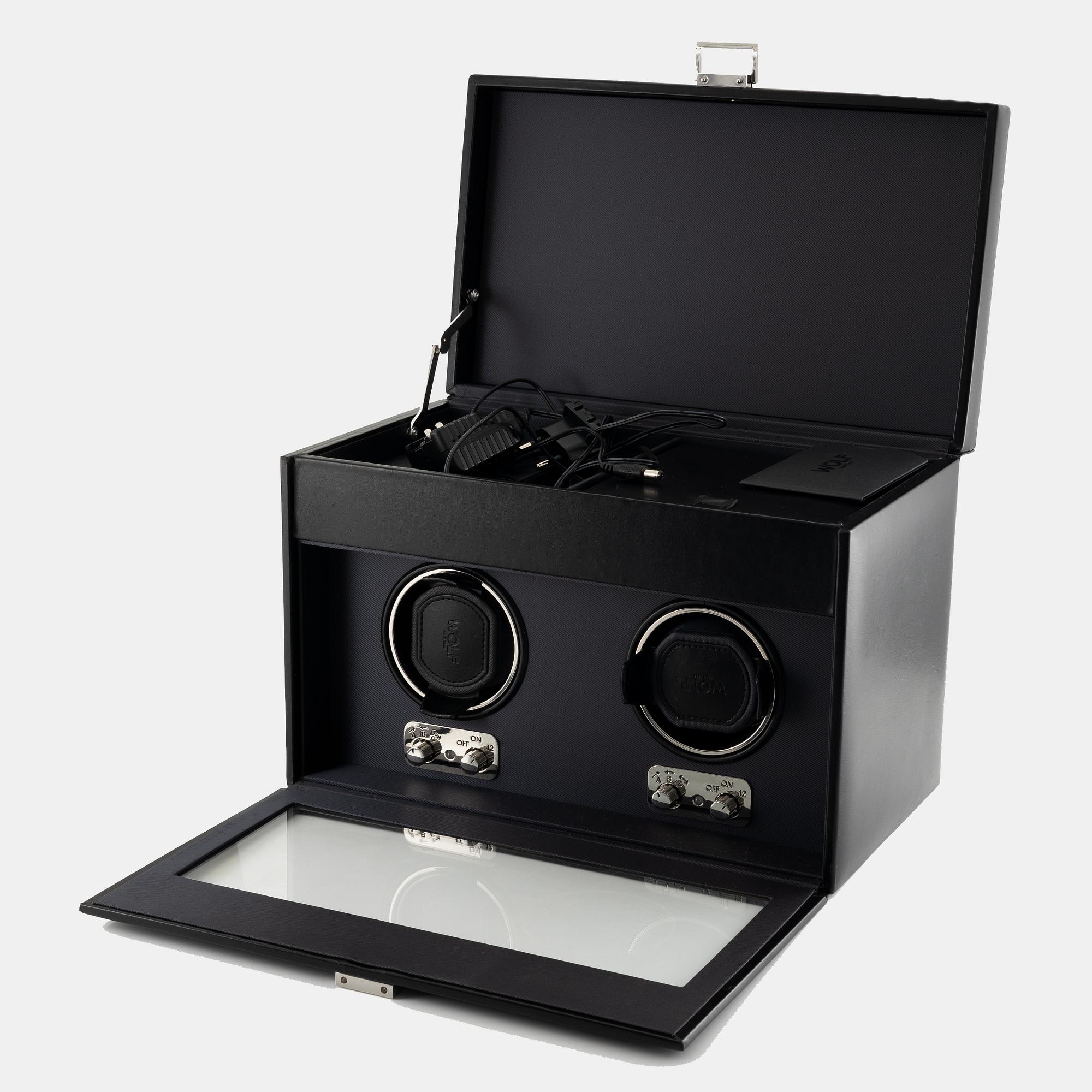 Wolf, Heritage Double Winder, 19,7 x 32,4 x 22,2 cm.