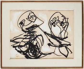 Karel Appel, Utan titel.