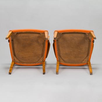 Werner West, a pair of 1930s 'Motti' armchairs for Keravan Puusepäntehdas.