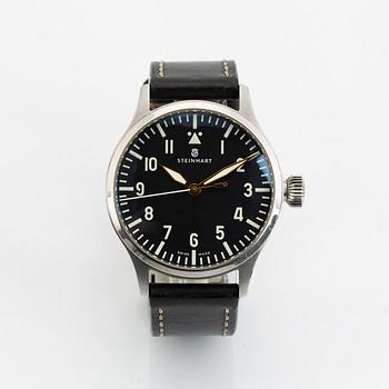 Steinhart, Nav B-Uhr 44 Premium, armbandsur, 44 mm.