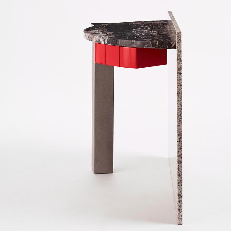 Aldo Cibic, a "Belvedere" console, Memphis, Italy, post 1982.