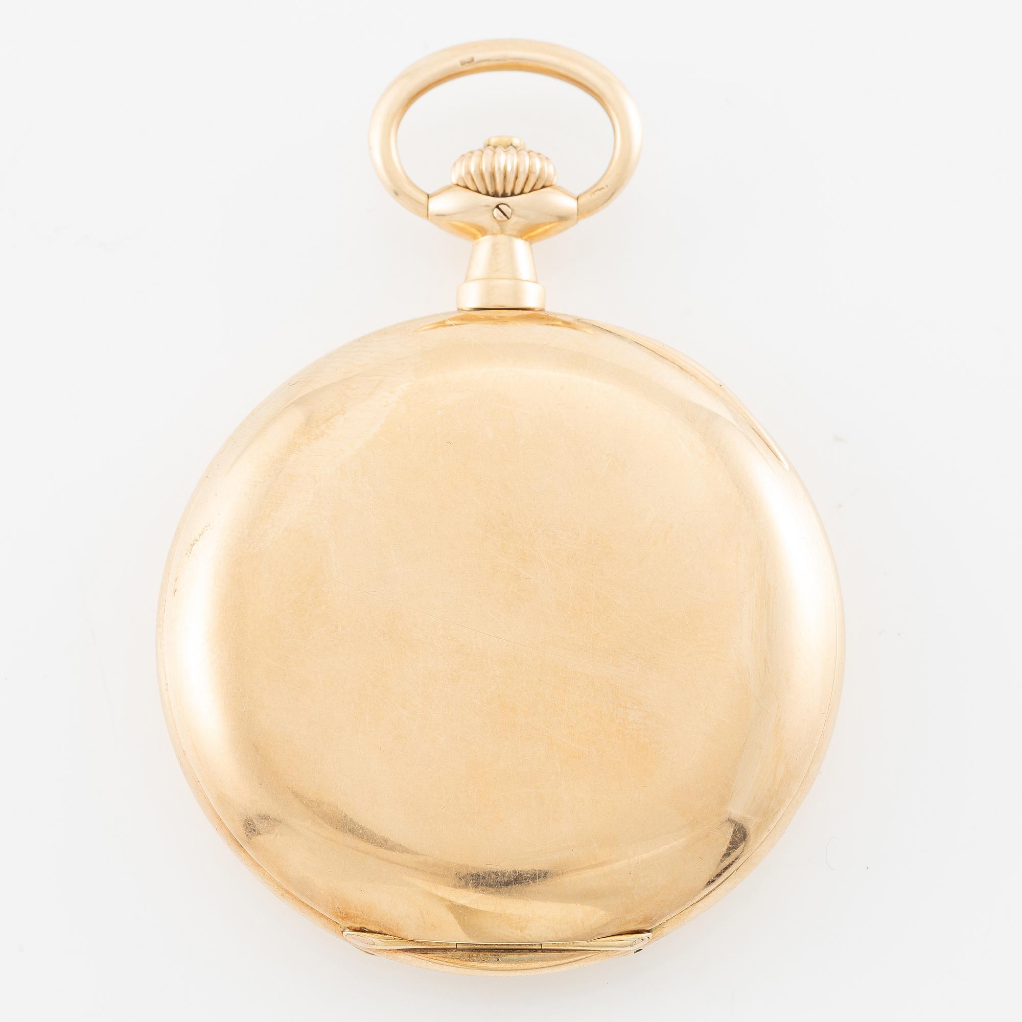 A. Lange & Söhne, Deutsche Uhrenfabrikation Glashütte, hunter, ca 1920.