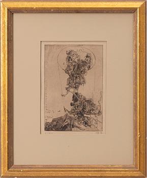 Horst Janssen, "An Rosvitha".