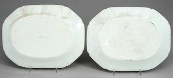 FAT, ett par, flintgods, Turner's Patent, 1800-tal.