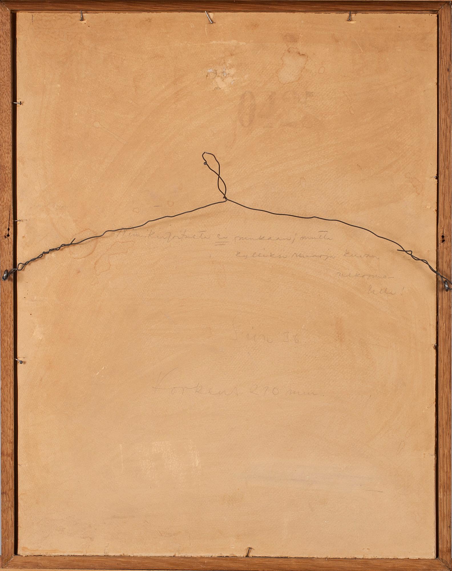 MAGNUS ENCKELL, litografi, signerad och daterad 1908.