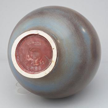 BERNDT FRIBERG, golvvas, Gustavsberg Studio 1963.