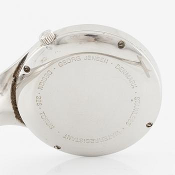 Georg Jensen, Vivianna, design Torun Bülow, armbandsur, 33 mm.