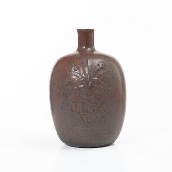 Arne Bang, Likörflaska, stengods, Danmark 1930-40-tal.