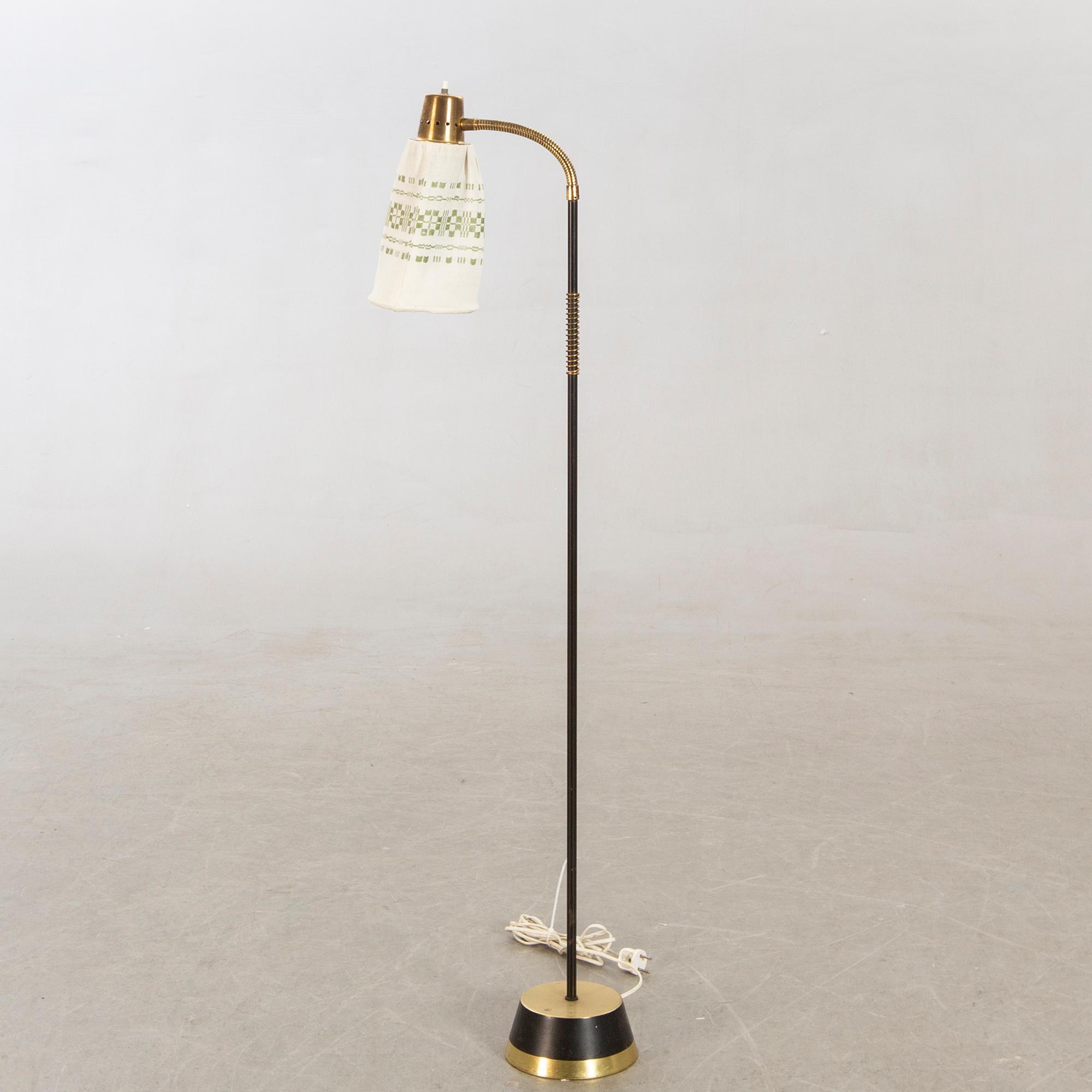 Floor lamp, Boréns, Borås, 1950s / 60s, model B7307.