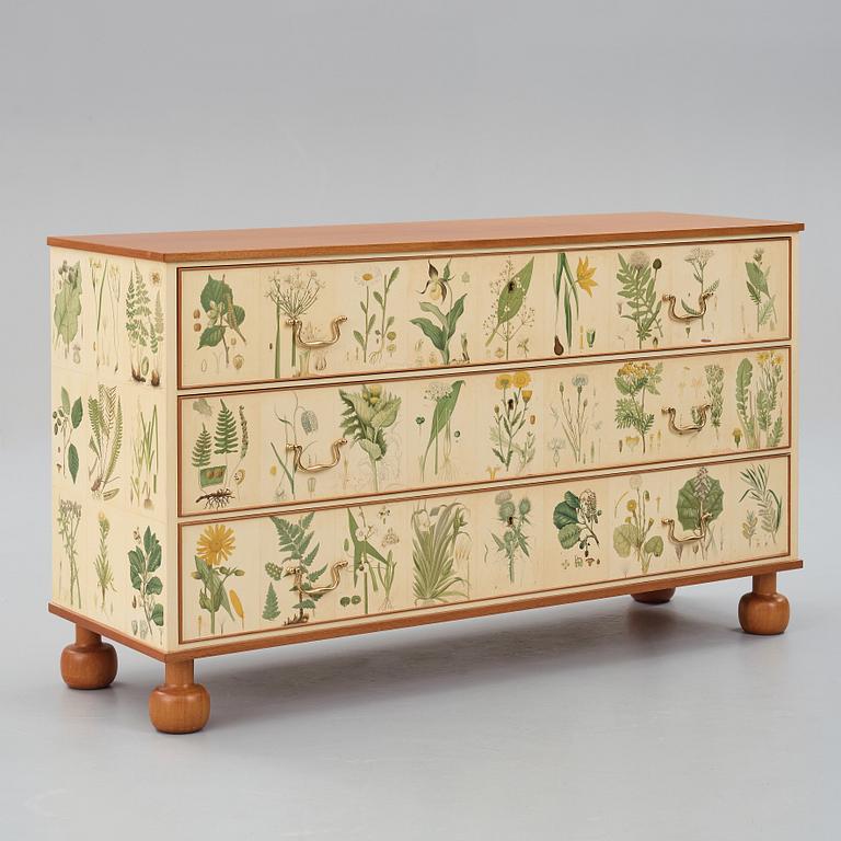 Josef Frank, byrå, "Flora", Firma Svenskt Tenn, modell 1050, 1950-60-tal.