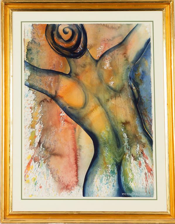 Katarina Elfast, Modellstudie.