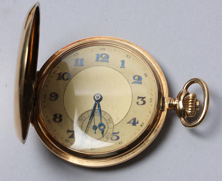 SAVONNETTUR, guld 14k, 1900-tal.