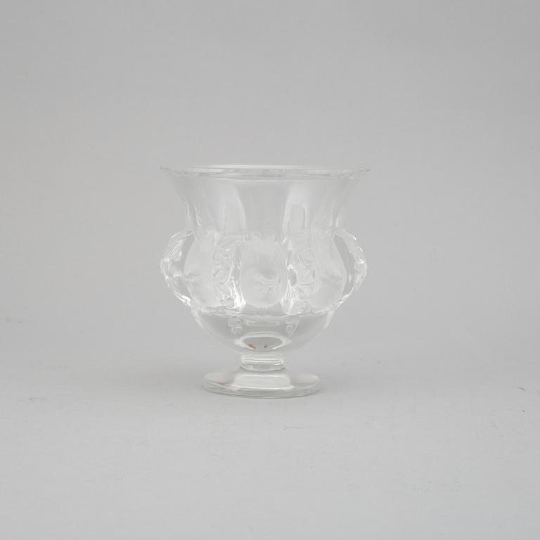 A Lalique glass footed bowl, France.