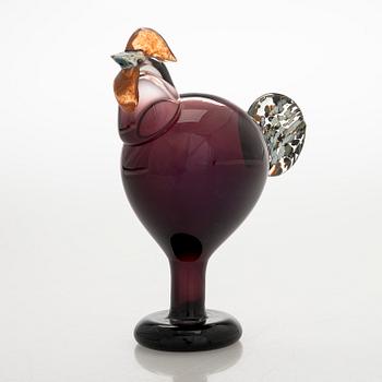 Oiva Toikka, a glass bird, signed O. Toikka Nuutajärvi 1998.