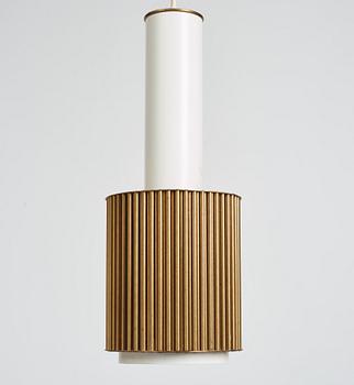 Alvar Aalto, a pair of ceiling lamps, model "A 111", Valaistustyö, Finland, 1950s.