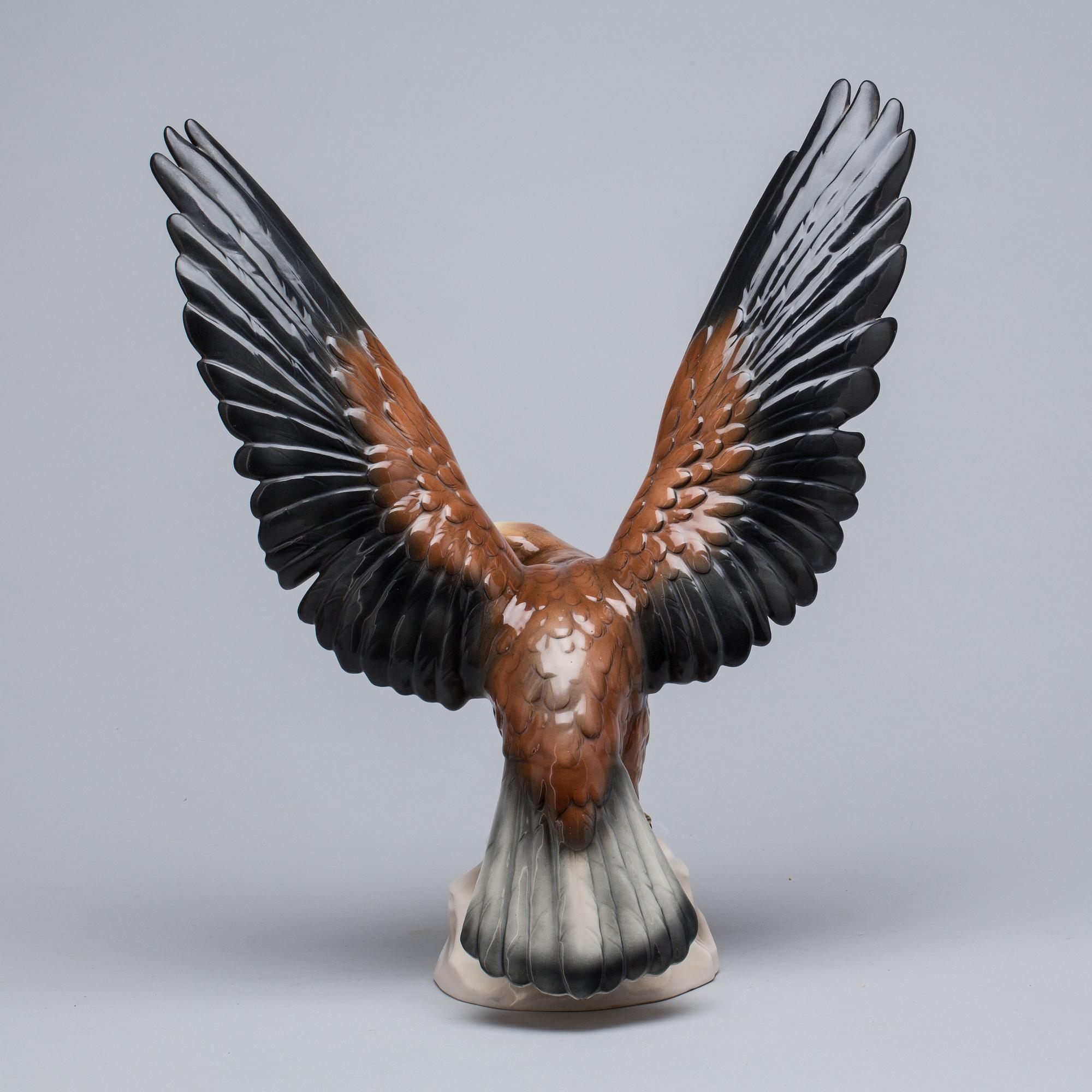 FIGUR, flintgods, Möller, Hertwig, Tyskland, 1900-talets mitt.