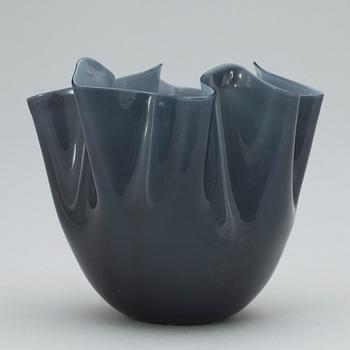 NÄSDUKSSKÅL, glas, Venini, etikettmärkt, 1900-talets mitt.