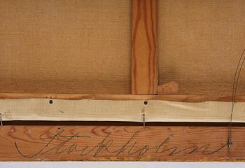 Robert Thegerström, Villa Tallbacken om vintern.