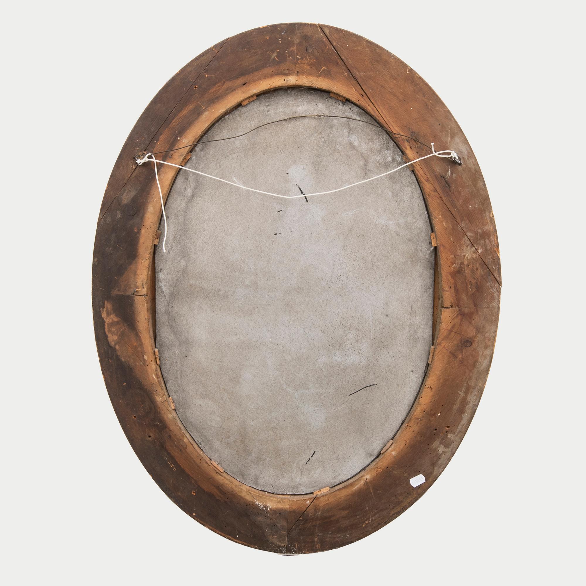 A late empire gided mirror mid 1800s.