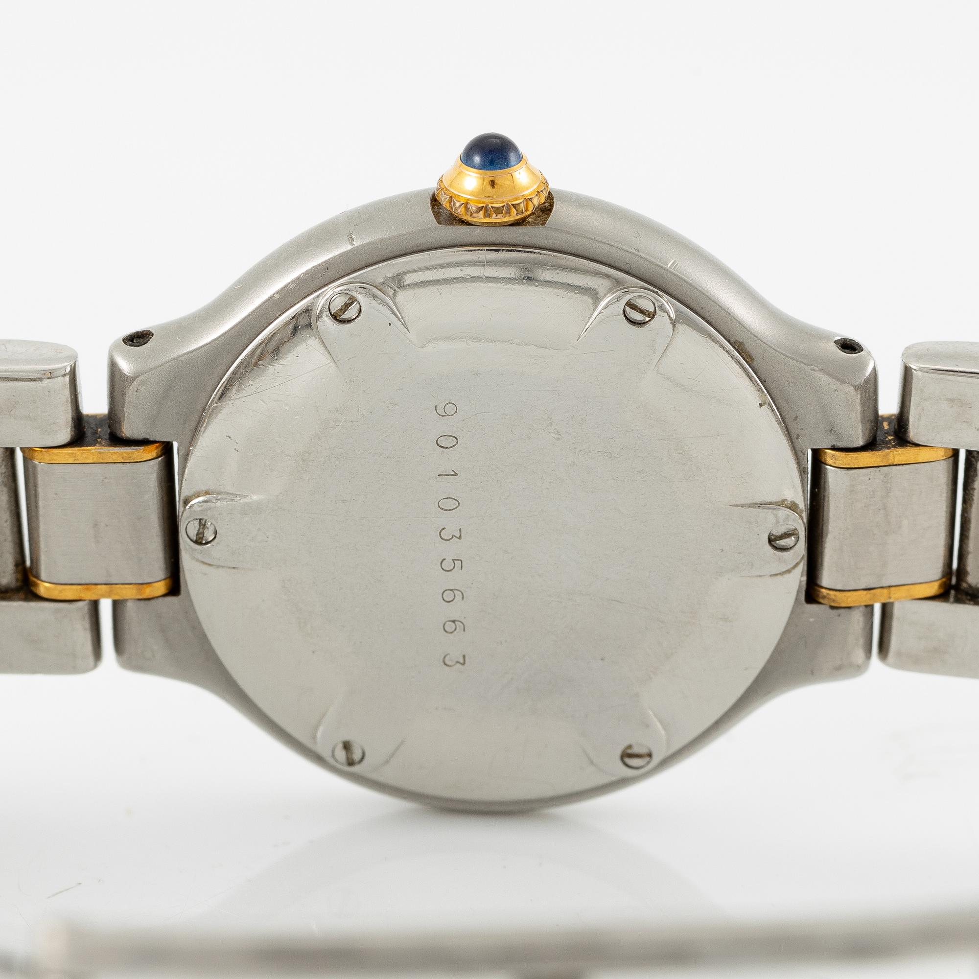 must de CARTIER, Must 21, wristwatch, 28 mm.