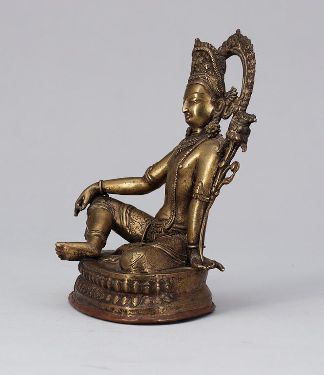 BUDDHA, brons. 1800-tal. Tibet.