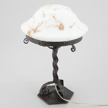 Arvid Böhlmarks Lampfabrik, an Art Nouveau table lamp, modell "6597", early 20th Century.