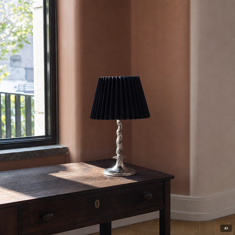 Harald Notini, a table lamp model 6891, Arvid Böhlmarks Lampfabrik, Stockholm, 1920s.