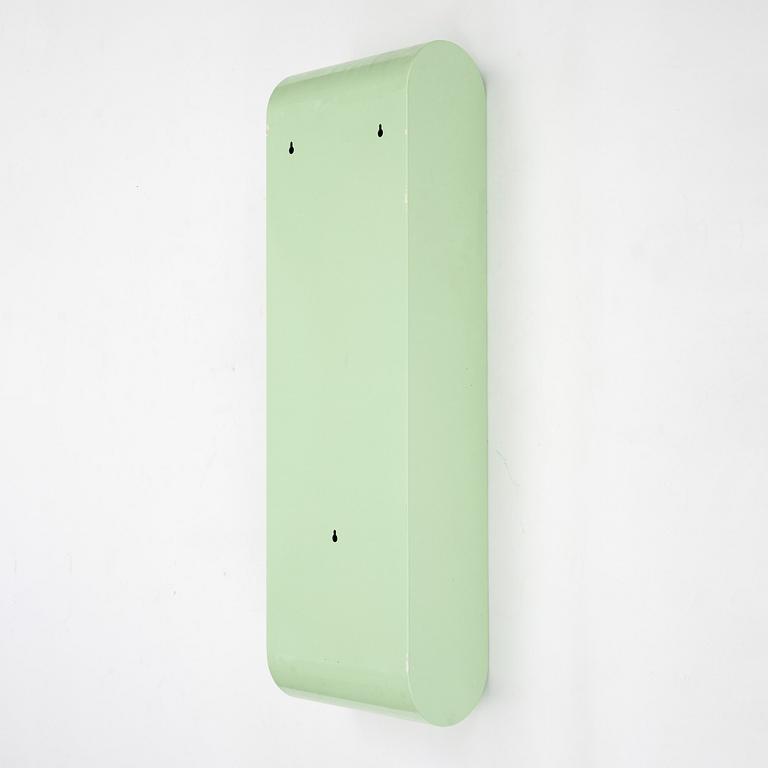 Martin Jämtlid, a lacquered metal wall shelf, Sweden 1993.