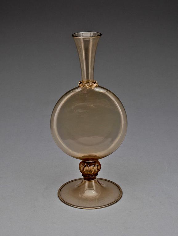 VAS, glas, Venini Murano, sign, 1900-talets andra hälft.