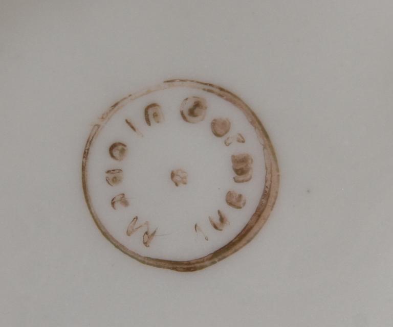 KANDELABRAR, ett par, porslin, Schierholtz.