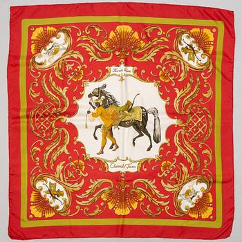Hermès, scarf, "Cheval Turc".