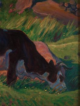 Nils Kreuger, Grazing Cow.