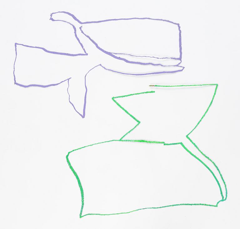 Curt Asker, Untitled, 2 pcs.