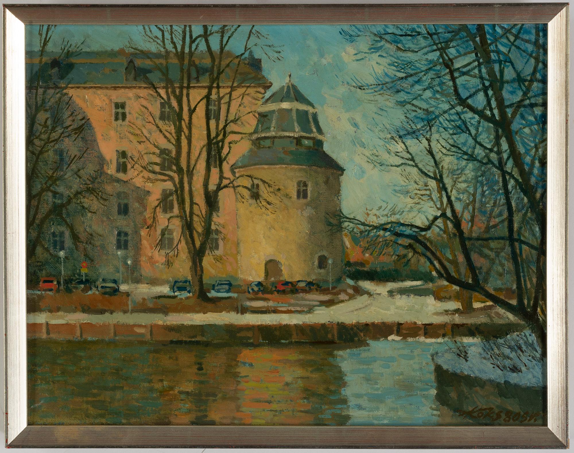 Endel Köks, oil on canvas, signed and dated -80.