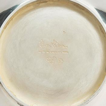 Wiwen Nilsson, a sterling silver bowl, Lund, Sweden 1968.