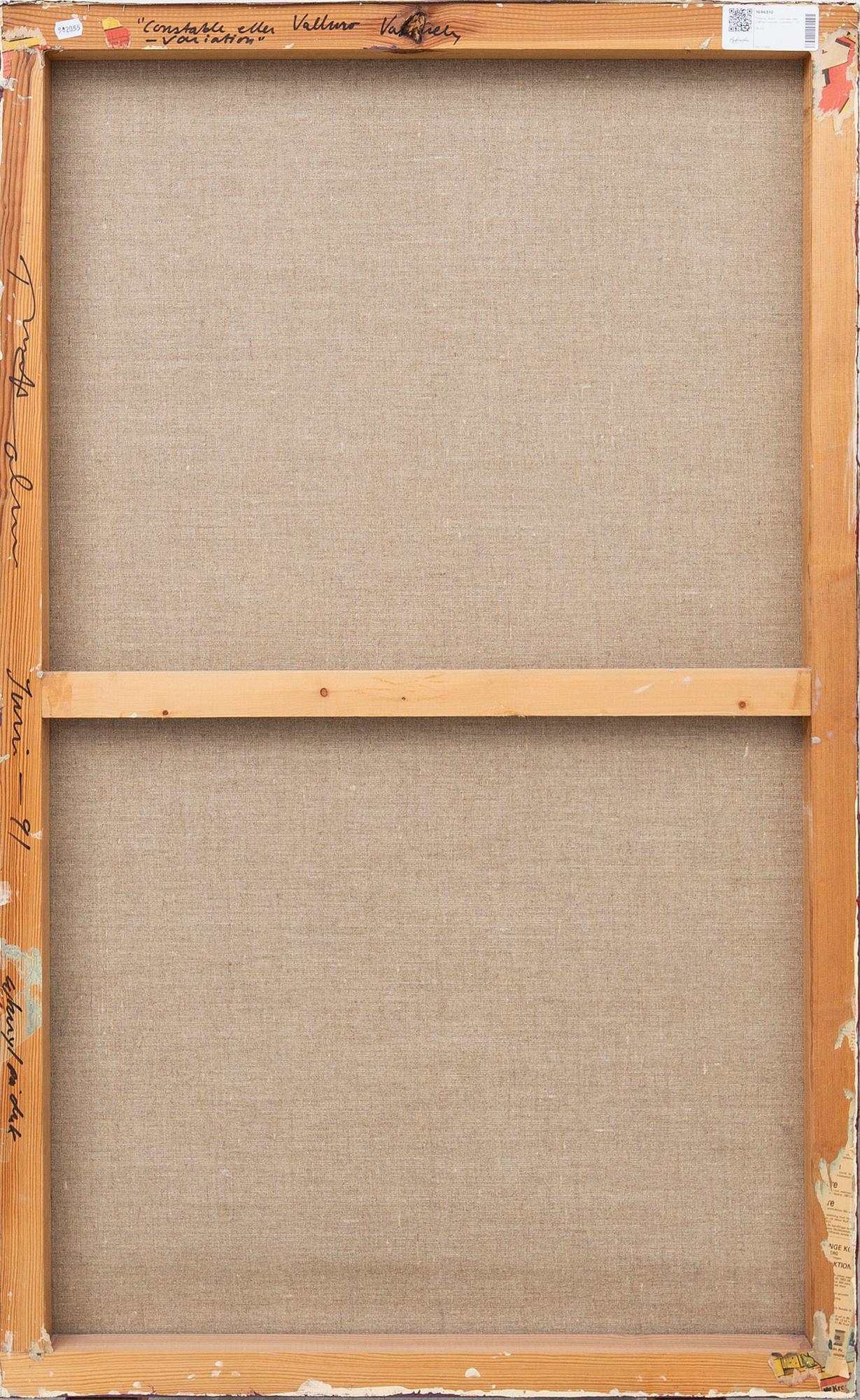 Thomas Holm, "Constable or Poppy Vasarely - variation".