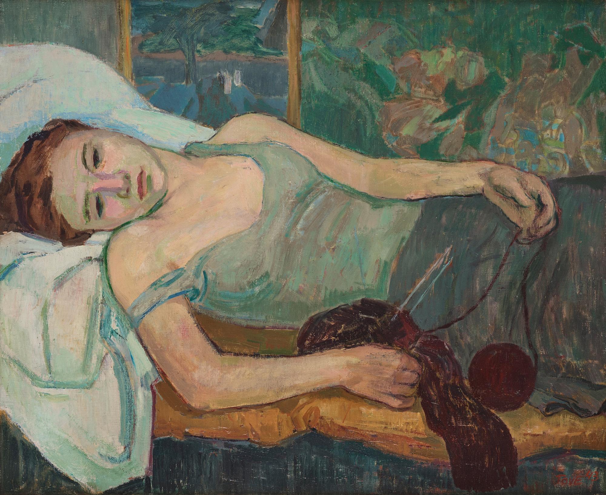 Tove Jansson, "Vila" (Self-portrait).