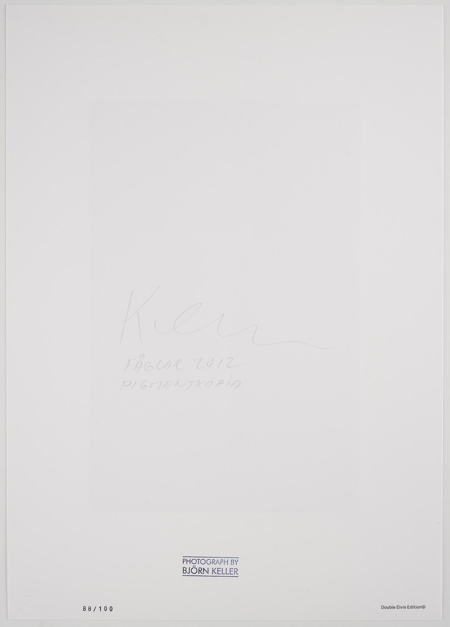 Double Elvis Edition Portfolio, 2012.