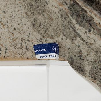 Paul Hoff, skulptur,  "Strix Nebulosa No 349", Gustavsberg studio, 1986.