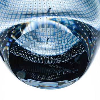 VASER 2 st. Sven Palmqvist, Orrefors. Kraka respektive Expo, 1960-70-tal.