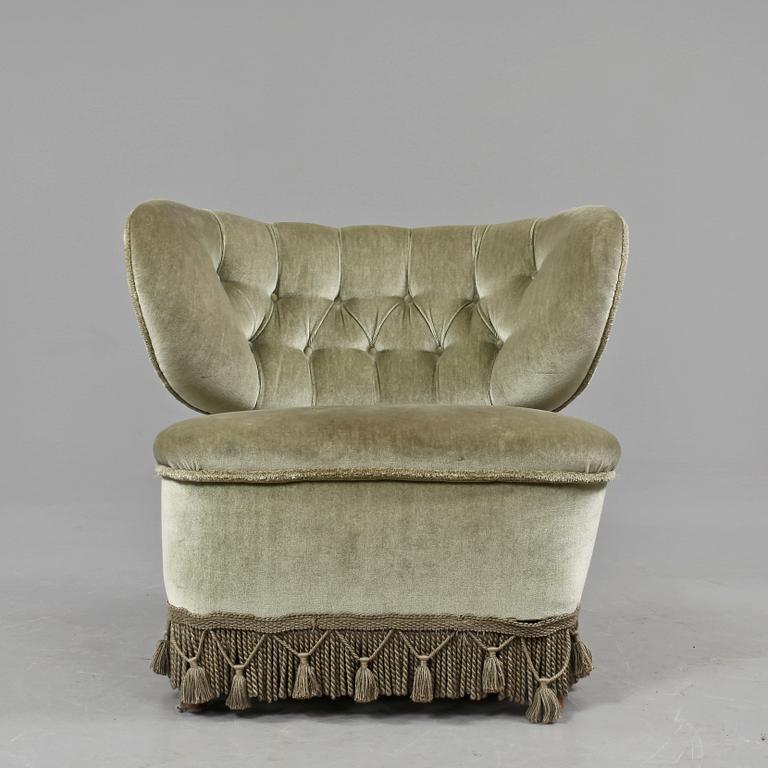 FÅTÖLJ, Otto Schultz, omkring 1900-talets mitt.